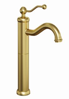 Смеситель для раковины Paini Duomo 88PJ205LL матовое золото